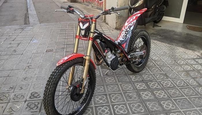 Moto de trial Gas Gas TXT GP 2018 de segunda mano