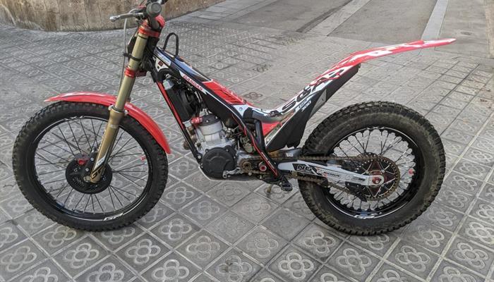 Moto de trial Gas Gas TXT GP 2018 de segunda mano