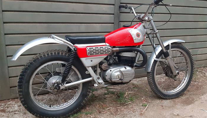 Moto de trial Bultaco SHERPA T 1969 de segunda mano